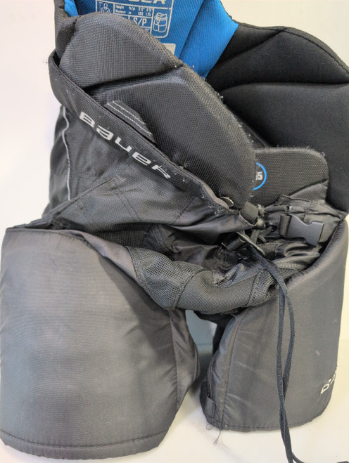 Vist Large View of Product Image Which is Used Bauer SUP ONE55 Senior Pant Black SM