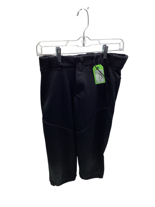 Vist Large View of Product Image Which is Used Under Armour BLACK BB PANTS BB/SB Pant Boys Black LG