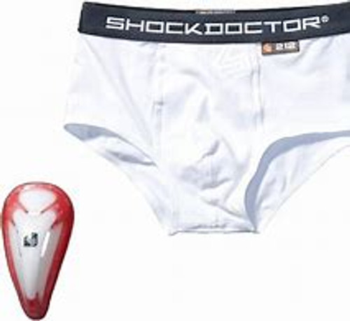 Vist Large View of Product Image Which is New SD Brief w/cup Wht Boys M 10801-SHD212-02-136