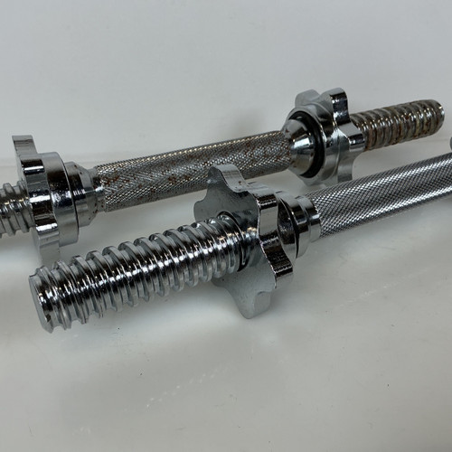 Vist Large View of Product Image Which is Used Dumbbell Handle 14" 2 Pack