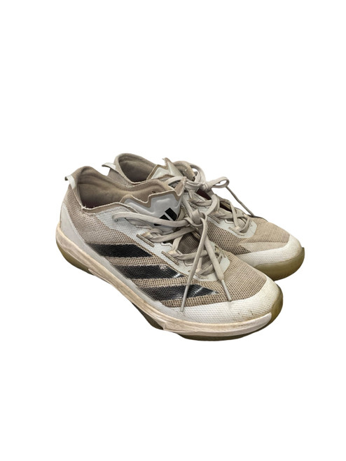 Vist Large View of Product Image Which is Adidas, ADIZERO, BB/SB, Cleats, Grey, Senior, 8