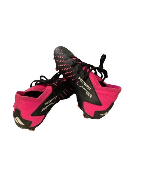 Vist Large View of Product Image Which is Used Adidas Soccer Cleats Black Junior 03