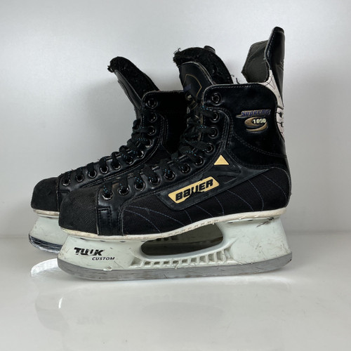 Vist Large View of Product Image Which is Used Bauer Supreme 1000 PF5 Hockey Skate Sr 9