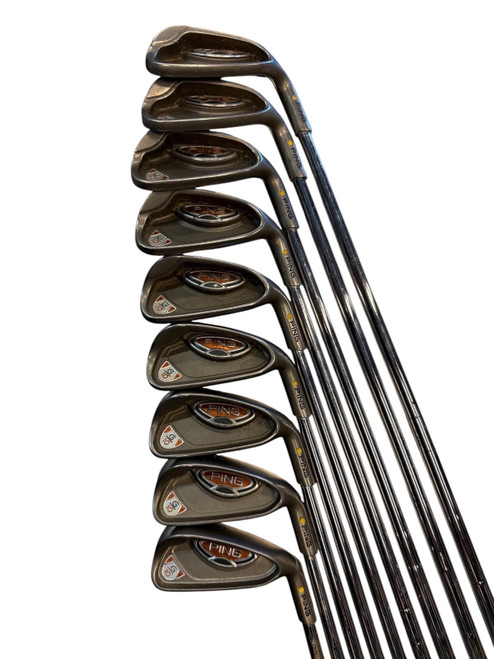 Vist Large View of Product Image Which is Used Ping G10 YELLOW DOT Mens Iron Set RH 3I-GW/AW