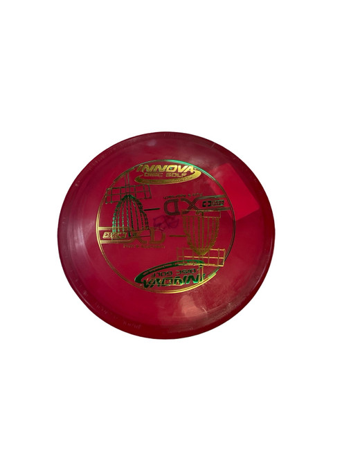 Vist Large View of Product Image Which is Used Innova CHAMP XD+ Disc Golf Putter Red 175g