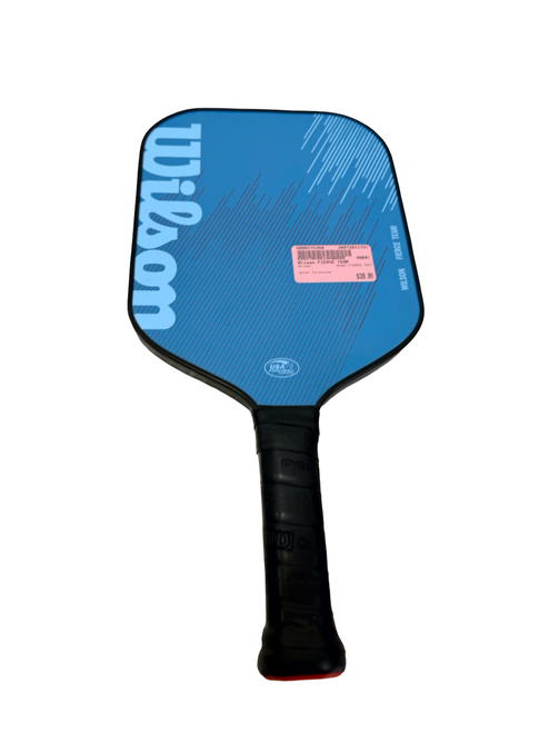 Vist Large View of Product Image Which is Used Wilson FIERCE TEAM Pickleball Paddle Turquoise