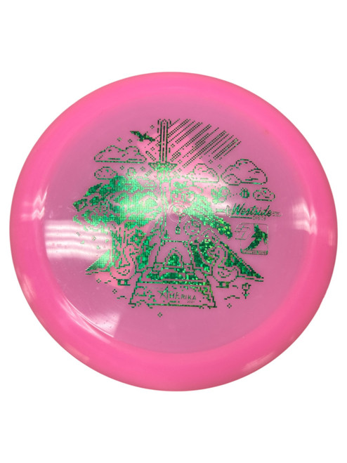 Vist Large View of Product Image Which is Used Westside AMERICA Disc Golf Driver Pink
