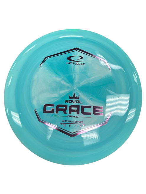 Vist Large View of Product Image Which is Used Latitude 64 GRACE Disc Golf Driver Carolina Blue