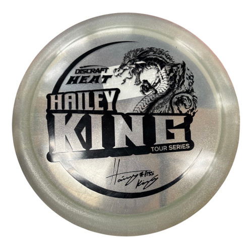 Vist Large View of Product Image Which is Used Discraft HEAT Disc Golf Driver White
