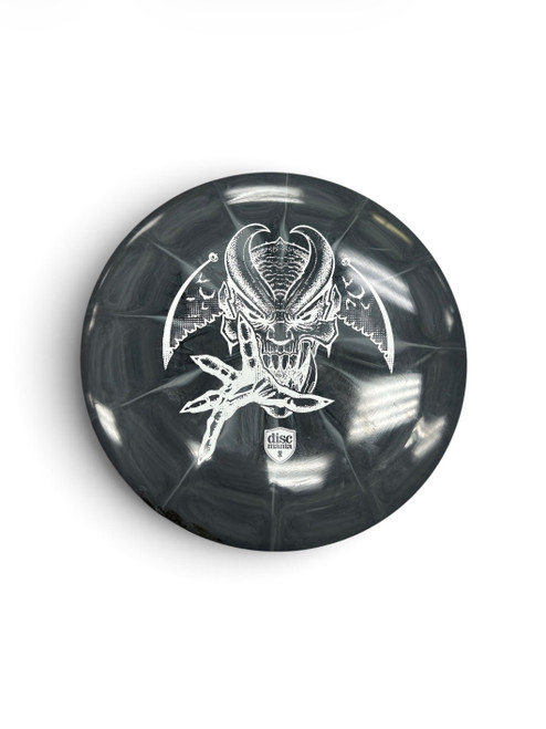 Vist Large View of Product Image Which is Used MVP RESISTOR Disc Golf Driver Grey