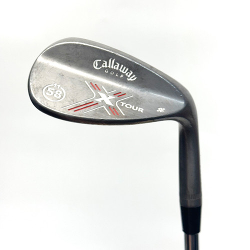 Vist Large View of Product Image Which is Used Callaway X TOUR Golf Wedge Mens RH 58 Degree