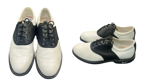 Vist Large View of Product Image Which is Used Nike Mens Golf Shoes White Senior 6.5