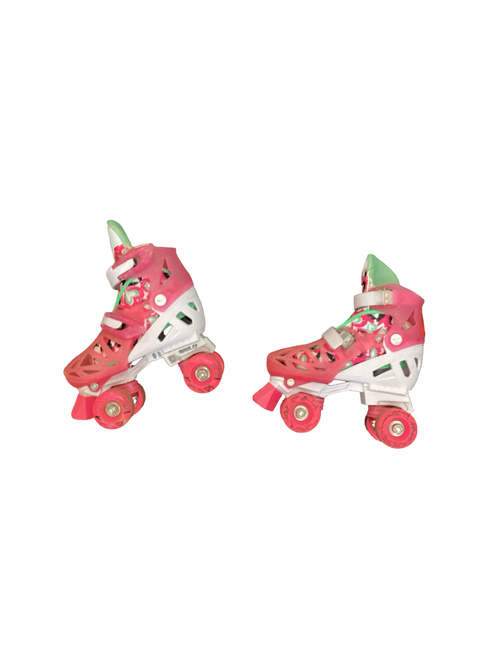 Vist Large View of Product Image Which is Used RollerDerby SZ 12-2Y Junior Roller Quad Skates Pink Junior 02