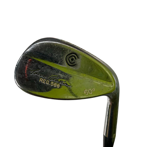 Vist Large View of Product Image Which is Used Cleveland TOUR ACTION 588 Golf Wedge Mens RH 60 Degree