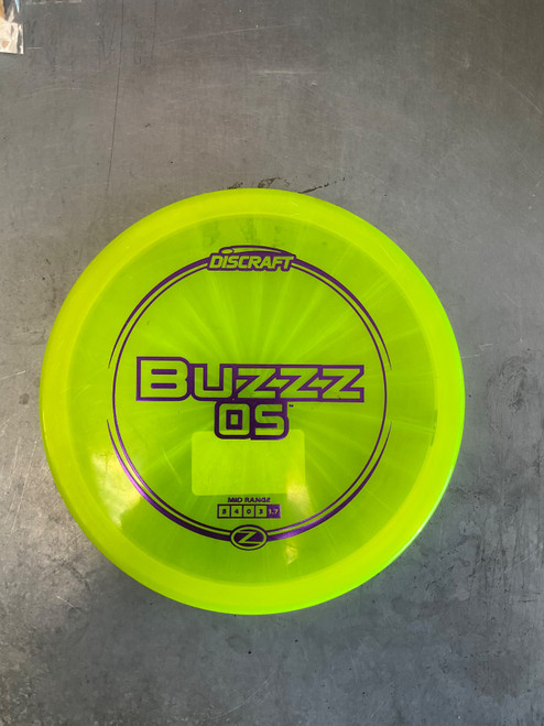 Vist Large View of Product Image Which is Used Discraft Z BUZZZ OS Disc Golf Mid Range Yellow