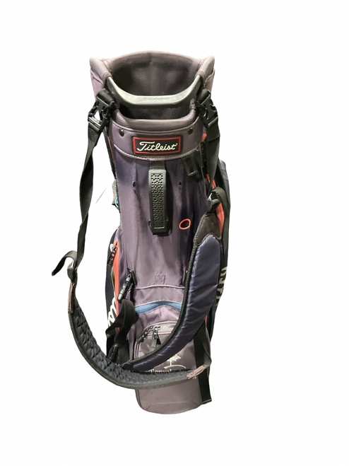 Vist Large View of Product Image Which is Used Titleist RED/WHT/BLUE BAG Mens Stand Bag Navy Blue