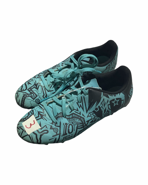 Vist Large View of Product Image Which is Used Puma Soccer Cleats Royal Blue Junior 03
