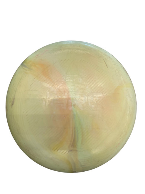 Vist Large View of Product Image Which is Used Discraft FIERCE Disc Golf Mid Range Yellow