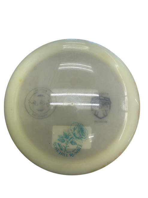 Vist Large View of Product Image Which is Used HYZER LAZE Disc Golf Mid Range White