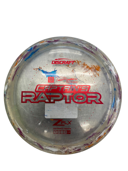 Vist Large View of Product Image Which is Used Discraft CAPTAINS RAPTOR Disc Golf Mid Range White