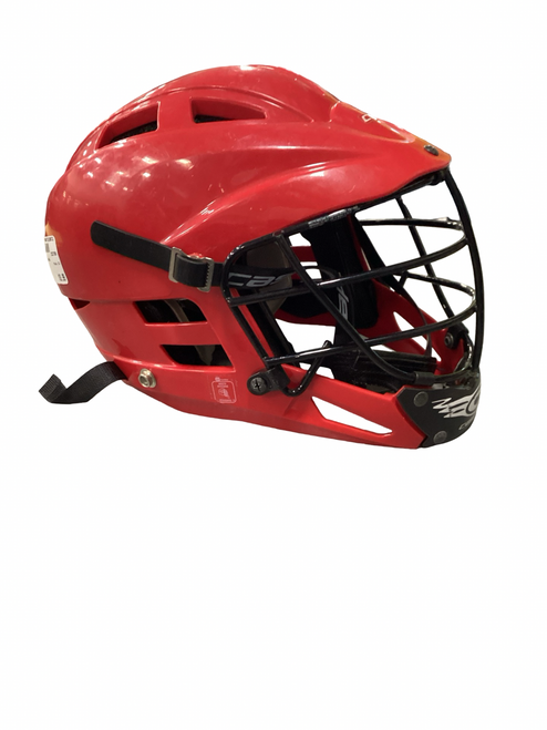 Vist Large View of Product Image Which is Used Cascade CS Lacrosse Helmet Red SM