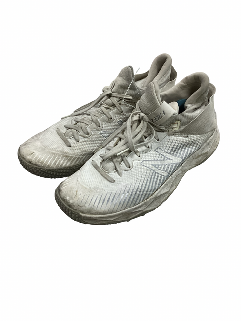 Vist Large View of Product Image Which is Used New Balance FREEZE LAX Cleats Womens White Senior 9