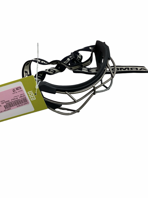 Vist Large View of Product Image Which is Used Under Armour GOGGLES Lacrosse Facial Protect Black SM