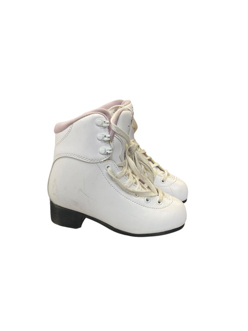 Vist Large View of Product Image Which is Used Jackson SOFT SKATE Girls Figure Skate White Junior 02