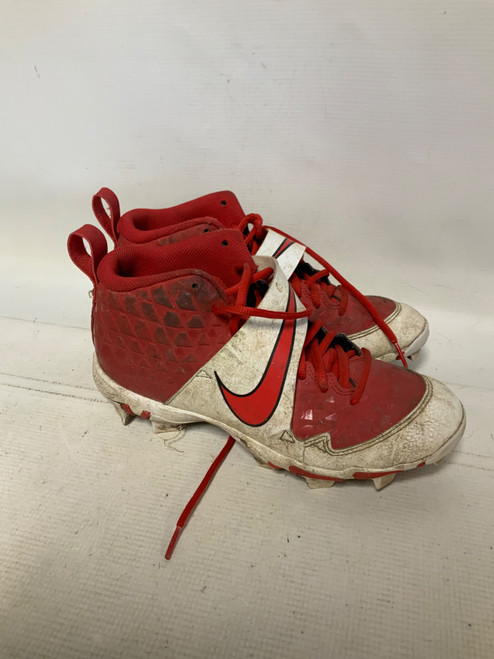 Vist Large View of Product Image Which is Used Nike Adult FB Cleats Red Senior 7