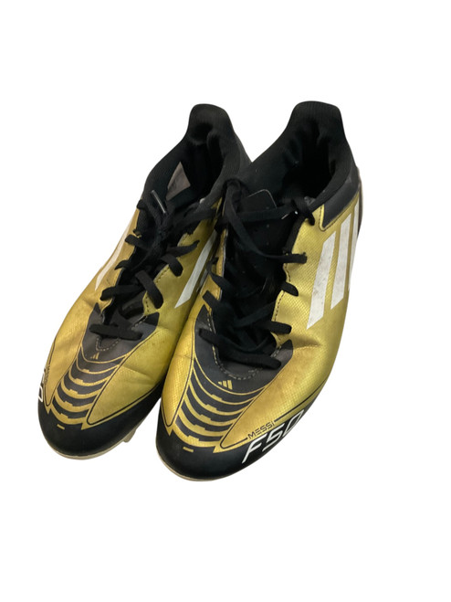 Vist Large View of Product Image Which is Used Adidas Soccer Cleats Black Senior 9
