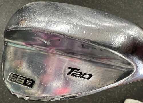 Vist Large View of Product Image Which is Used Mizuno T20 Golf Wedge Mens RH 56 Degree