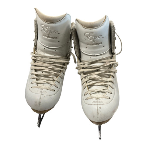 Vist Large View of Product Image Which is Used Jackson EVO Girls Figure Skate White Junior 03