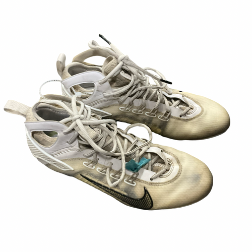 Vist Large View of Product Image Which is Used Nike LAX Cleats Womens White Senior 8.5