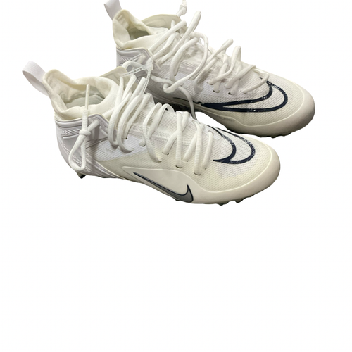 Vist Large View of Product Image Which is Used Nike LAX Cleats Womens White Senior 6