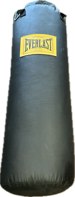 Vist Large View of Product Image Which is Used Everlast 70 LBS HEAVY BAG Boxing Heavy Bag Black 70 lb