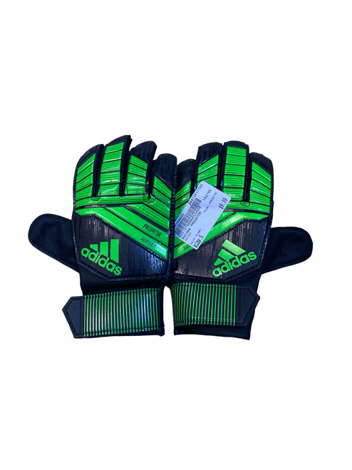 Vist Large View of Product Image Which is Used Adidas PREDATOR Soccer Goalie Gloves Green 5