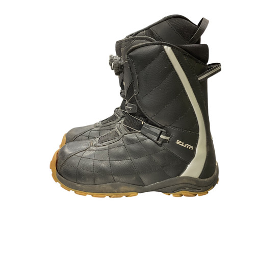 Vist Large View of Product Image Which is Used ZLMA Mens Snowboard Boots Black Senior 12