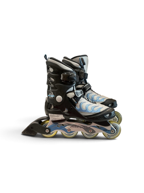 Vist Large View of Product Image Which is Used Bladerunner BLAZE SZ 6.5 Senior Rec Fitness Skates White Senior 6.5