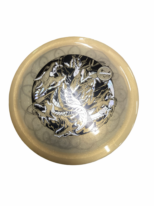 Vist Large View of Product Image Which is Used Prodigy Disc F9 Disc Golf Driver Gold