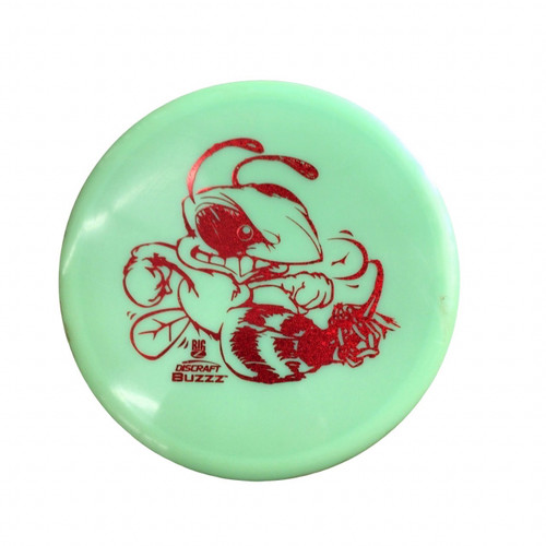 Vist Large View of Product Image Which is Used Discraft BIG Z BUZZZ Disc Golf Mid Range Green