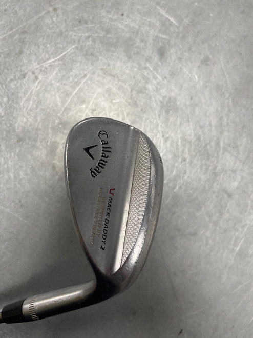 Vist Large View of Product Image Which is Used Callaway MACK DADDY 2 Golf Wedge Mens RH 56 Degree