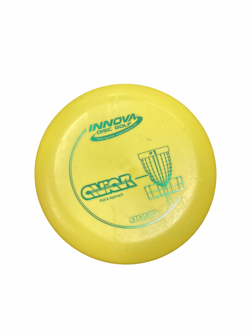 Vist Large View of Product Image Which is Used Innova AVAIR Disc Golf Putter Yellow