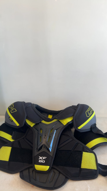 Vist Large View of Product Image Which is Used CCM XF 80 Senior Shoulder Pads SM