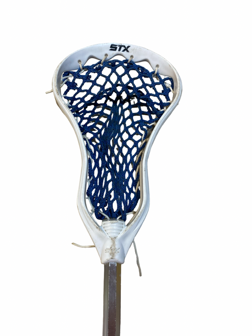 Vist Large View of Product Image Which is Used STX BLUE AND WHITE Jr Atk/Mid Complete Stick White