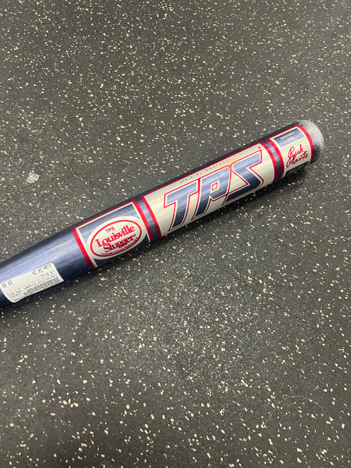 Vist Large View of Product Image Which is Used Louisville Slugger TPS RICH PLANTE 34/30 -4 Slowpitch Bat