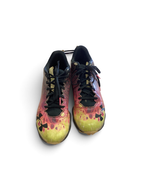 Vist Large View of Product Image Which is Used Under Armour 4203200661 BB/SB Cleats Yellow Senior 5