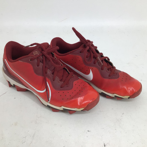 Vist Large View of Product Image Which is Used Nike ALPHA HUARACHE KEYSTONE 4 JR 4 BB CLEATS BB/SB Cleats Red Junior 04