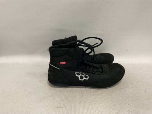Vist Large View of Product Image Which is Used Rudis Wrestling Shoes Black Senior 8.5
