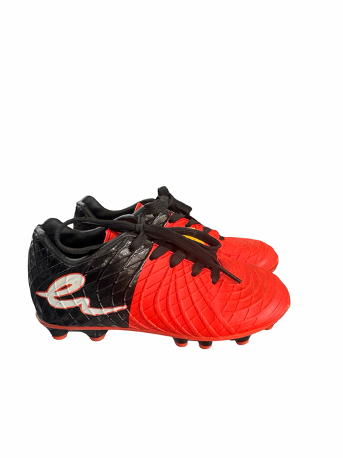 Vist Large View of Product Image Which is Used Eletto Soccer Cleats Black Youth 13.0