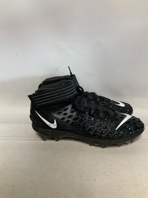 Vist Large View of Product Image Which is Used Nike FORCE Adult FB Cleats Black Senior 12.5